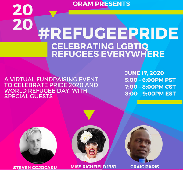 #RefugeePride Virtual Event for LGBTIQ Refugees