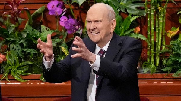 Latter-Day Saints Leader Addresses Congregants without a Word on Racial or LGBTQ+ Issues